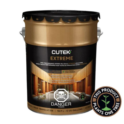 Cutek Extreme wood protection oil 5 gallon can for decks and exterior wood
