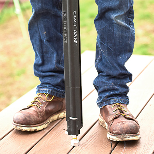 camo standup tool fastening composite decking
