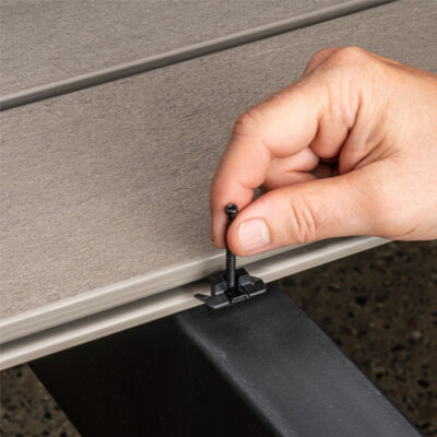 camo wedge clip on steel framing