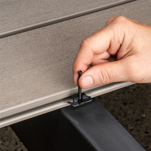 camo wedge clip on steel framing